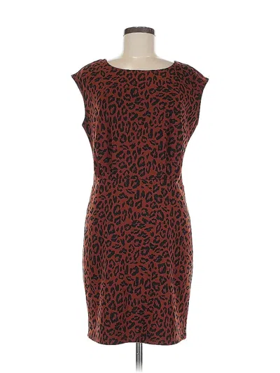 Pre-owned Nine West Cocktail Dress In Brown