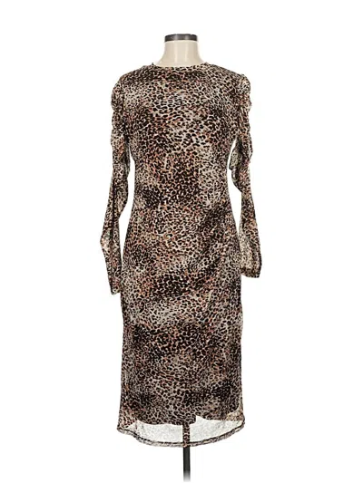 Pre-owned Nine West Cocktail Dress In Brown
