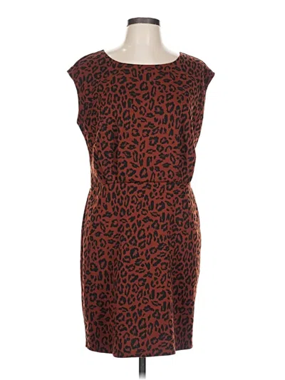 Pre-owned Nine West Cocktail Dress In Brown