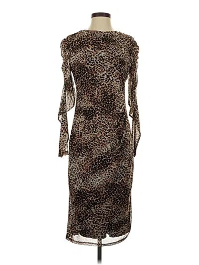 Pre-owned Nine West Cocktail Dress In Brown