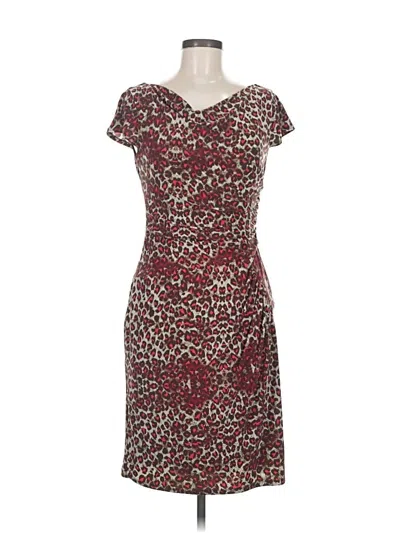 Pre-owned Nine West Cocktail Dress In Burgundy