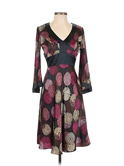 Pre-owned Nine West Cocktail Dress In Burgundy