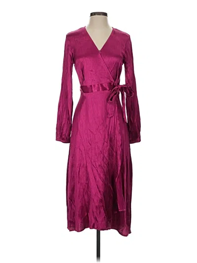 Pre-owned Nine West Cocktail Dress In Burgundy