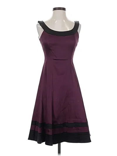 Pre-owned Nine West Cocktail Dress In Burgundy