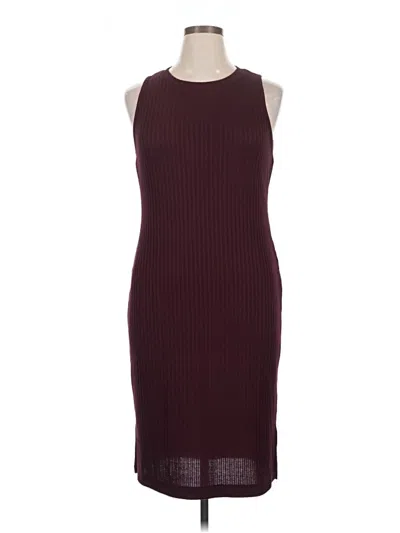 Pre-owned Nine West Cocktail Dress In Burgundy