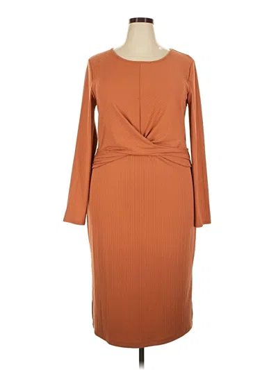Pre-owned Nine West Cocktail Dress In Orange