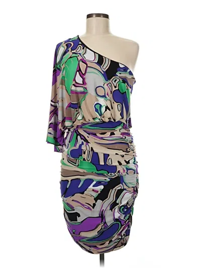 Pre-owned Nine West Cocktail Dress In Purple