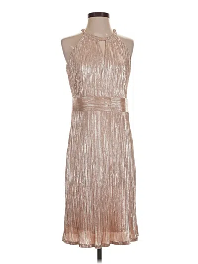 Pre-owned Nine West Cocktail Dress In Tan