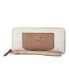 Nine West Coen Zip Around Wallet In Milk Multi