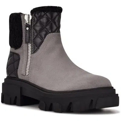 Nine West Colbee2 Womens Faux Suede Cold Weather Winter & Snow Boots In Multi