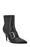 Nine West Colin Pointed Toe Bootie In Black