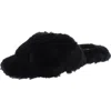 Nine West Cozy 2 Womens Tye Die Slip On Slide Slippers In Black