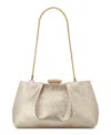Nine West Cramer Small Convertible Clutch Bag In Silver