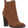 Nine West Crimson Chelsea Bootie In Brown