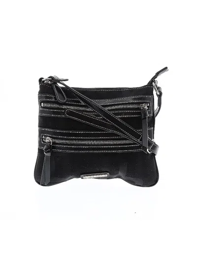 Pre-owned Nine West Crossbody Bag In Black