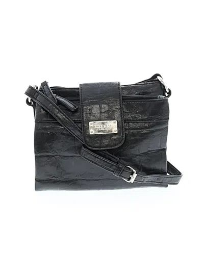 Pre-owned Nine West Crossbody Bag In Black