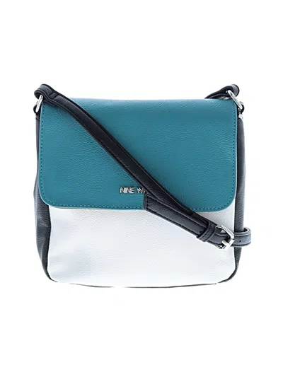 Pre-owned Nine West Crossbody Bag In Blue