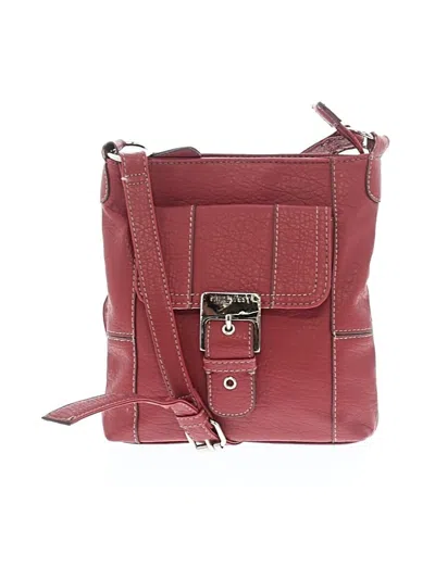 Pre-owned Nine West Crossbody Bag In Burgundy