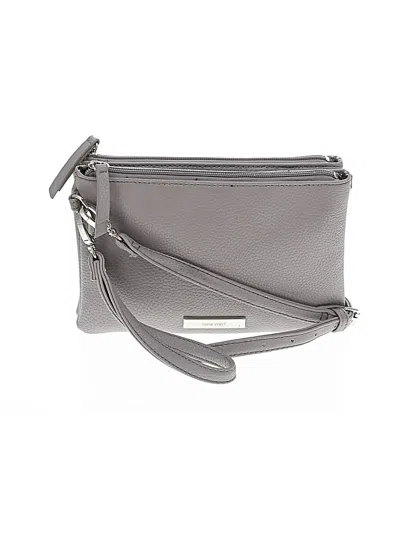 Pre-owned Nine West Crossbody Bag In Gray