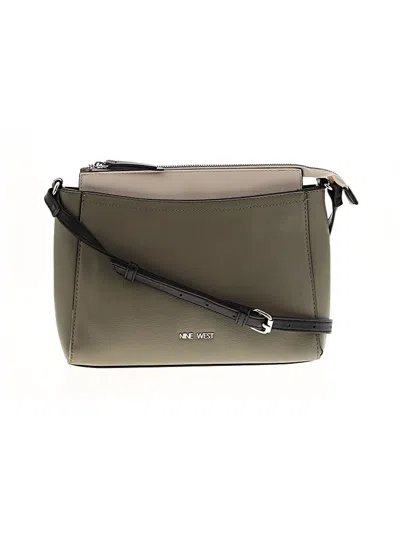 Pre-owned Nine West Crossbody Bag In Green
