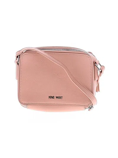 Pre-owned Nine West Crossbody Bag In Pink