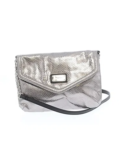 Pre-owned Nine West Crossbody Bag In Silver