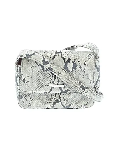 Pre-owned Nine West Crossbody Bag In Silver
