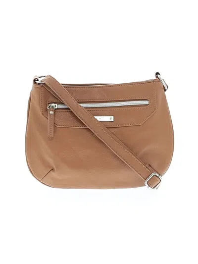 Pre-owned Nine West Crossbody Bag In Tan