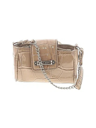 Pre-owned Nine West Crossbody Bag In Tan
