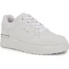 Nine West Cuddly Platform Sneaker In White