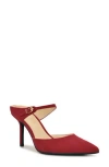 Nine West Dakka Pointed Toe Pump In Burgundy