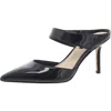 Nine West Darian 3 Womens Patent Pointed Toe Heels In Black