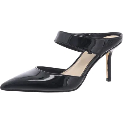 Nine West Darian 3 Womens Patent Pointed Toe Heels In Black
