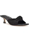 Nine West Daylo 7 Womens Knit Slip On Heels In Black