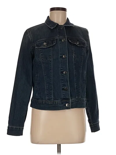 Pre-owned Nine West Denim Jacket In Blue