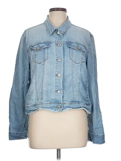 Pre-owned Nine West Denim Jacket In Blue