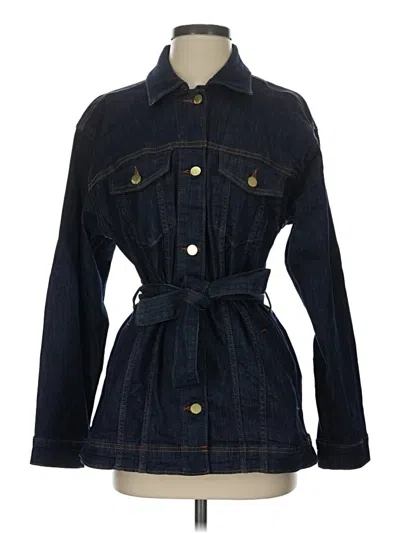Pre-owned Nine West Denim Jacket In Blue