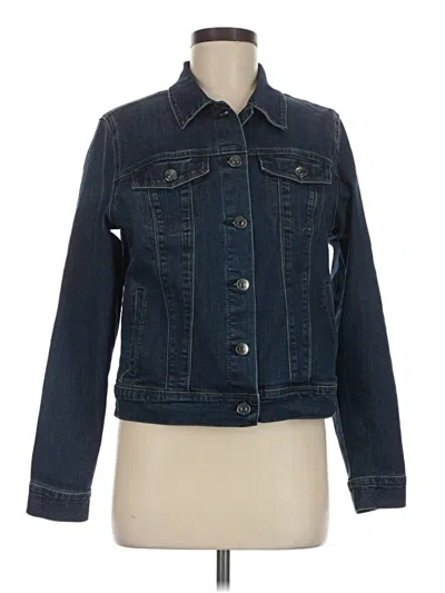 Pre-owned Nine West Denim Jacket In Blue