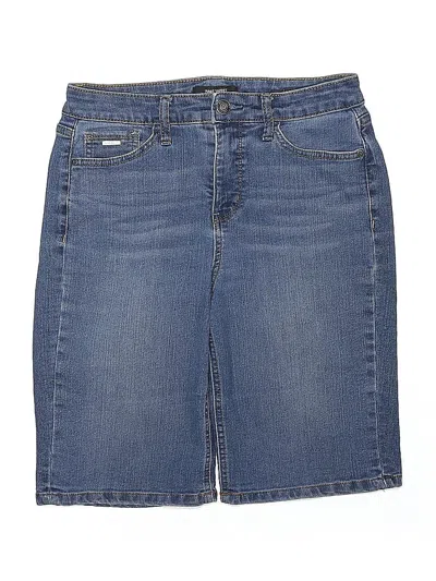 Pre-owned Nine West Denim Shorts In Blue
