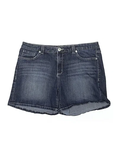 Pre-owned Nine West Denim Shorts In Blue