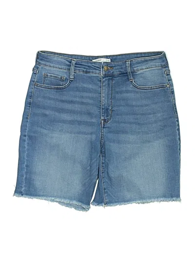 Pre-owned Nine West Denim Shorts In Blue