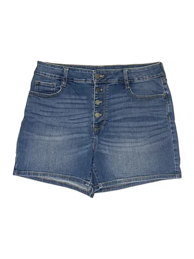 Pre-owned Nine West Denim Shorts In Blue
