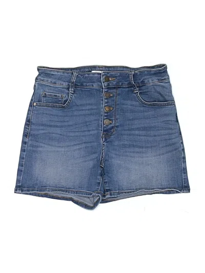 Pre-owned Nine West Denim Shorts In Blue