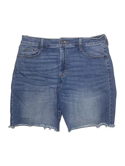 Pre-owned Nine West Denim Shorts In Blue