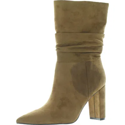 Nine West Denner 2 Womens Mid-calf Boots In Green