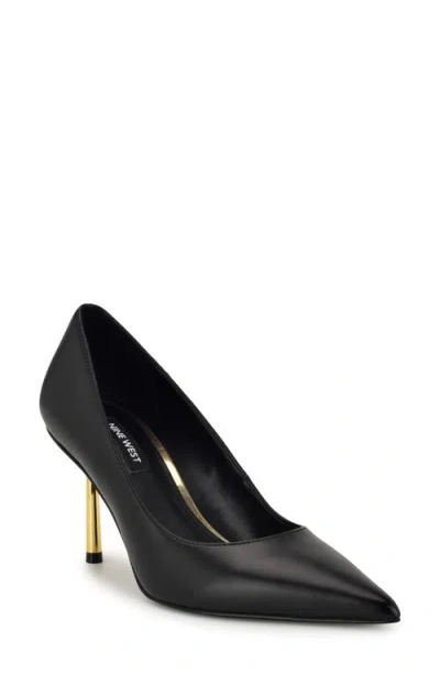 Nine West Deonne Pointed Toe Pump In Black 001