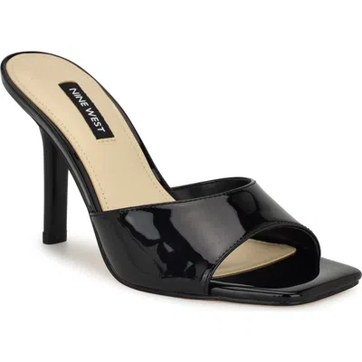 Nine West Disko High Heel Sandal In Black