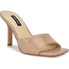 Nine West Disko High Heel Sandal In Light Natural