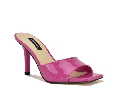 Nine West Disko Sandal In Purple
