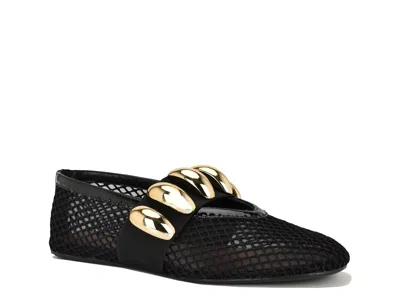 Nine West Dorra Flat In Black